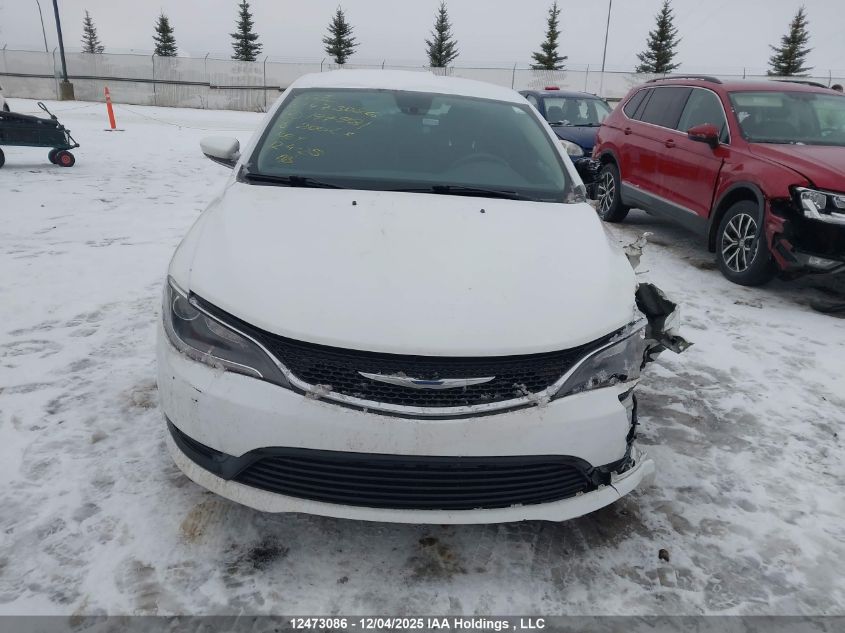 2016 Chrysler 200 Lx VIN: 1C3CCCFB2GN197981 Lot: 12473086