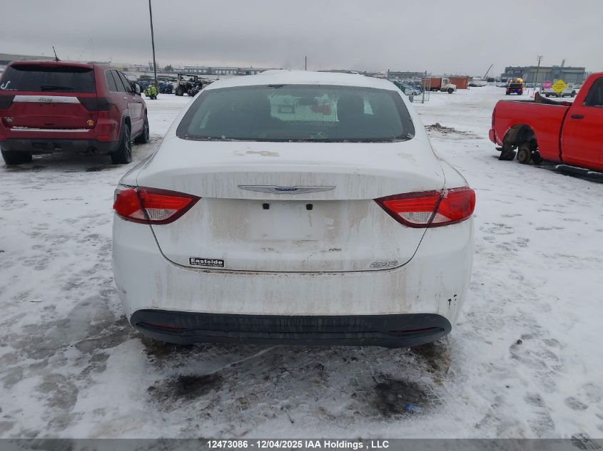 2016 Chrysler 200 Lx VIN: 1C3CCCFB2GN197981 Lot: 12473086