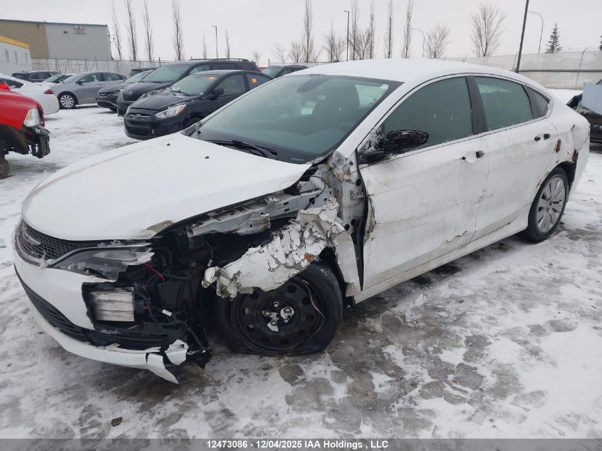 2016 Chrysler 200 Lx VIN: 1C3CCCFB2GN197981 Lot: 12473086