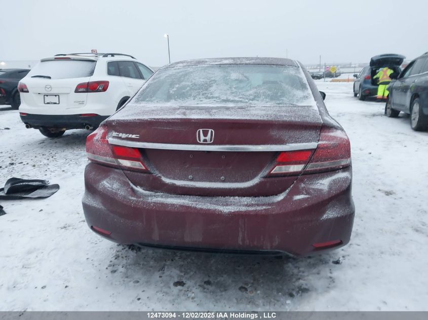 2015 Honda Civic VIN: 2HGFB2F48FH044103 Lot: 12473094