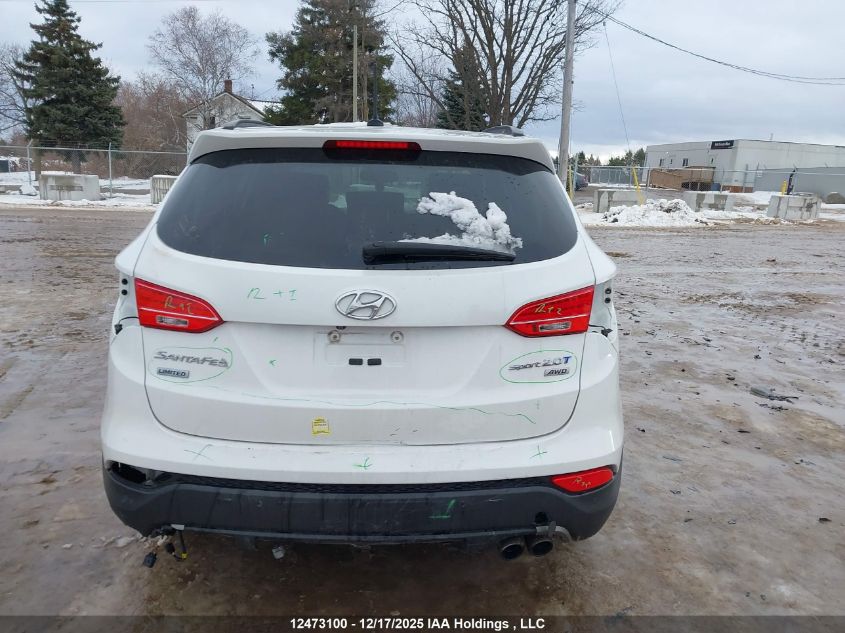 2016 Hyundai Santa Fe Sport 2.0T Limited VIN: 5XYZUDLA0GG345153 Lot: 12473100