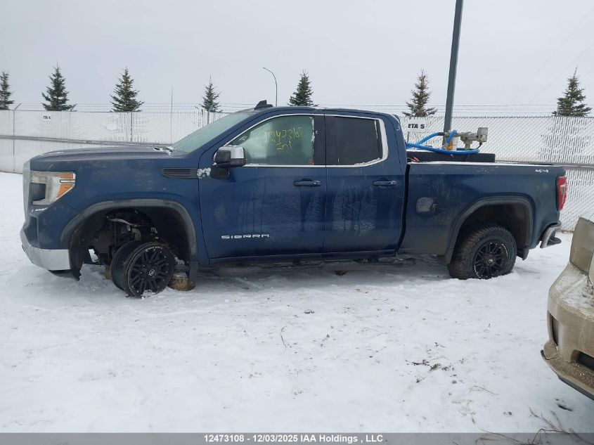 2021 GMC Sierra K1500 Sle VIN: 1GTR9BEK6MZ178094 Lot: 12473108