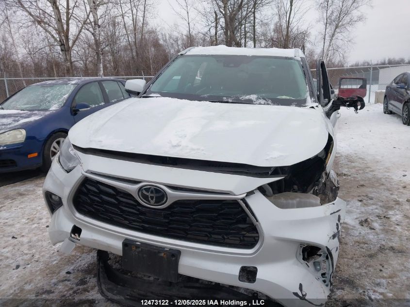 2022 Toyota Highlander Xle VIN: 5TDGZRBH0NS207181 Lot: 12473122