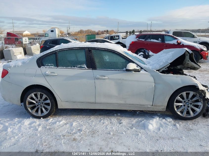 2013 BMW 320I xDrive VIN: WBA3C3C50DF980519 Lot: 12473141