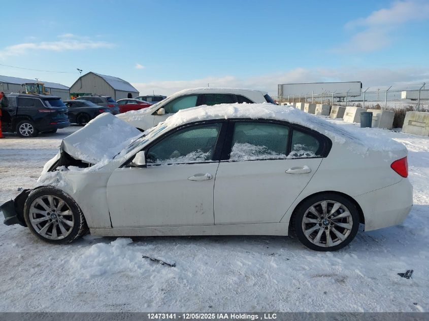 2013 BMW 320I xDrive VIN: WBA3C3C50DF980519 Lot: 12473141