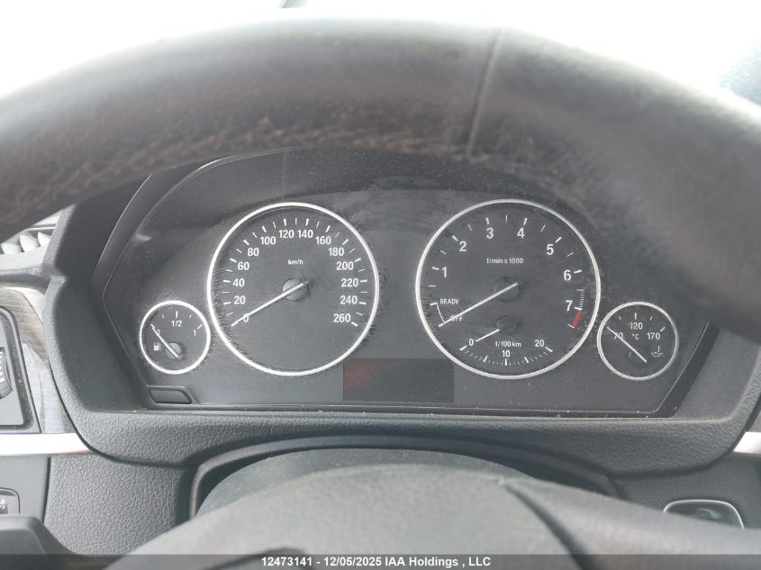 2013 BMW 320I xDrive VIN: WBA3C3C50DF980519 Lot: 12473141