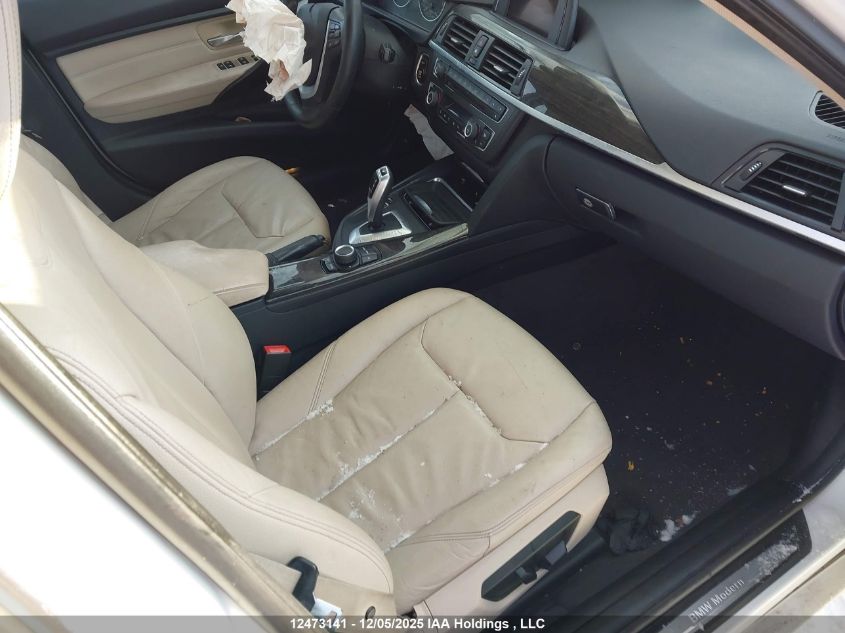 2013 BMW 320I xDrive VIN: WBA3C3C50DF980519 Lot: 12473141