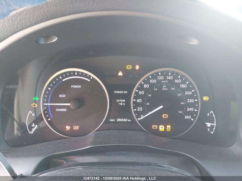 2013 Lexus Es 300H 300H VIN: JTHBW1GG9D2001396 Lot: 12473142