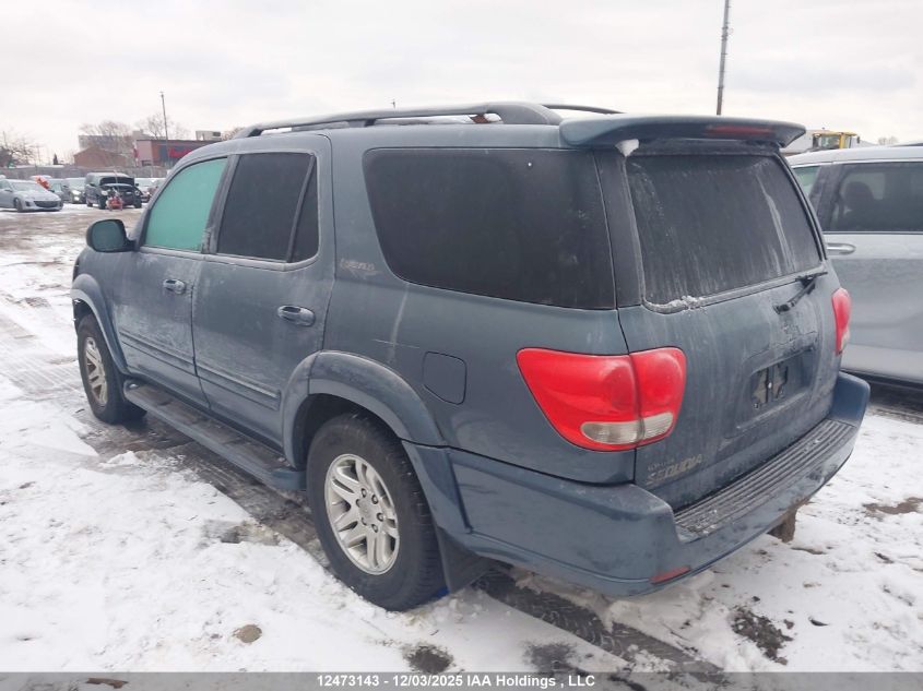 2007 Toyota Sequoia Limited V8 VIN: 5TDBT48A67S277974 Lot: 12473143