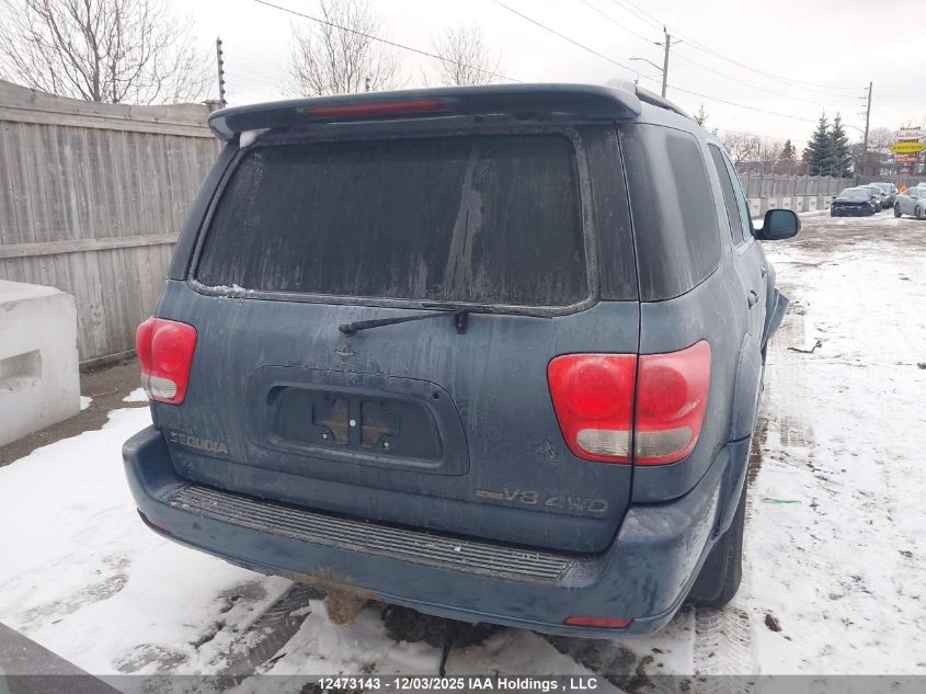 2007 Toyota Sequoia Limited V8 VIN: 5TDBT48A67S277974 Lot: 12473143