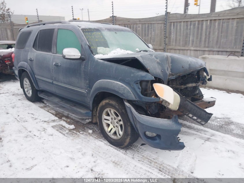 5TDBT48A67S277974 2007 TOYOTA SEQUOIA photo no. 2
