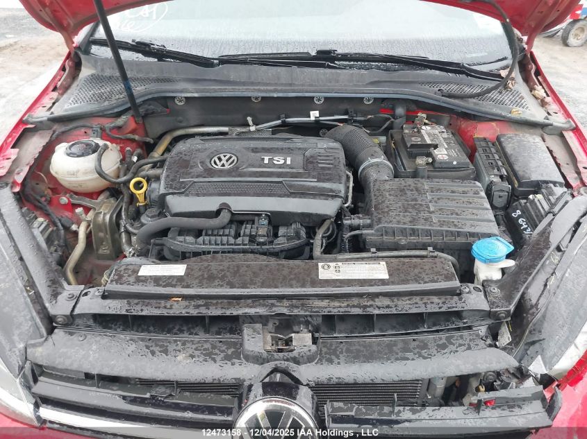 2019 Volkswagen Golf Sportwagen 1.8 Tsi Comfortline/1.8 Tsi Highline VIN: 3VW117AU8KM523632 Lot: 12473158