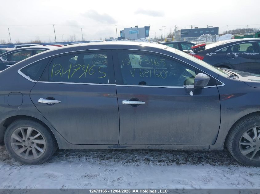 2015 Nissan Sentra VIN: 3N1AB7AP2FL681120 Lot: 12473165