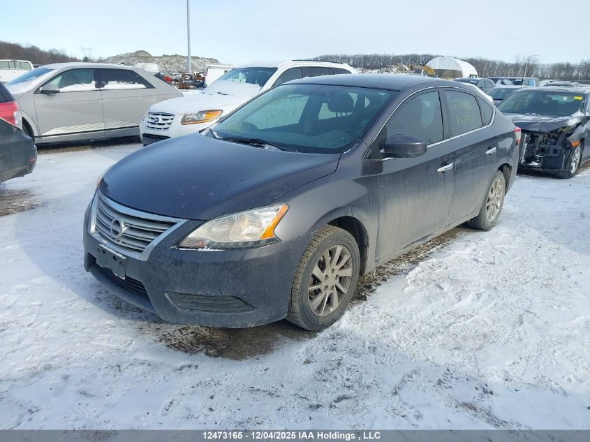 2015 Nissan Sentra VIN: 3N1AB7AP2FL681120 Lot: 12473165
