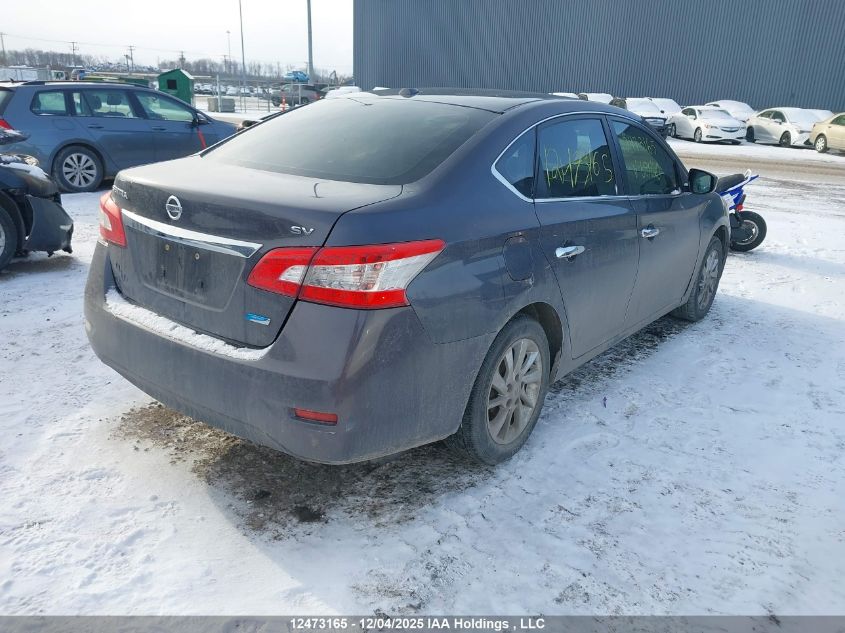 2015 Nissan Sentra VIN: 3N1AB7AP2FL681120 Lot: 12473165