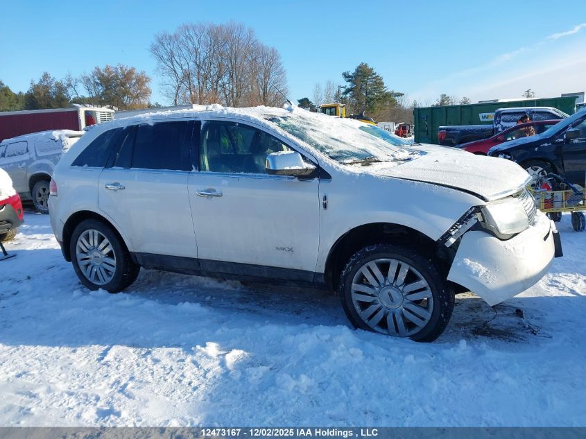 2010 Lincoln Mkx VIN: 2LMDJ8JC5ABJ18700 Lot: 12473167