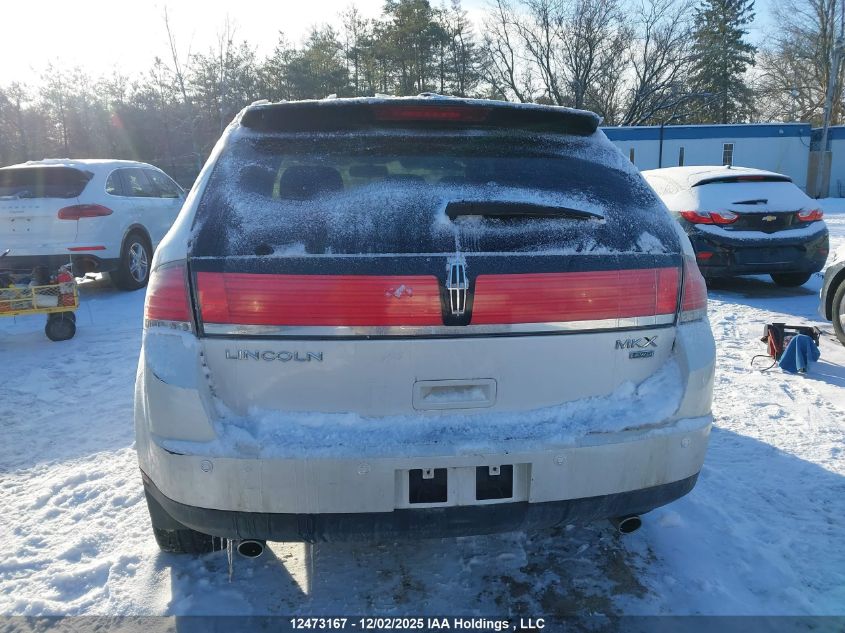 2010 Lincoln Mkx VIN: 2LMDJ8JC5ABJ18700 Lot: 12473167