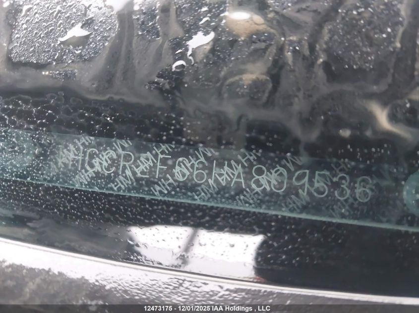 2017 Honda Accord Sport VIN: 1HGCR2F66HA809536 Lot: 12473175