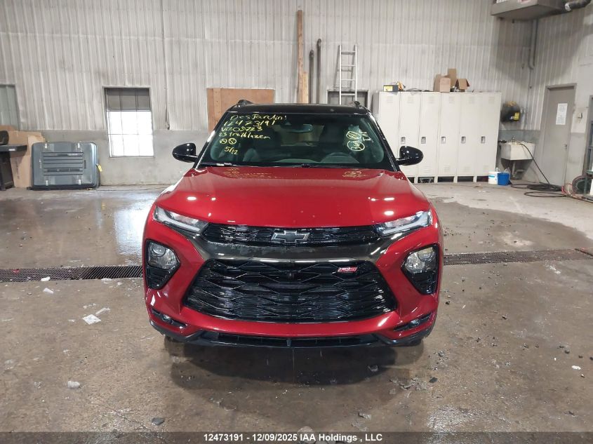 2023 Chevrolet Trailblazer Rs VIN: KL79MUSL7PB208723 Lot: 12473191