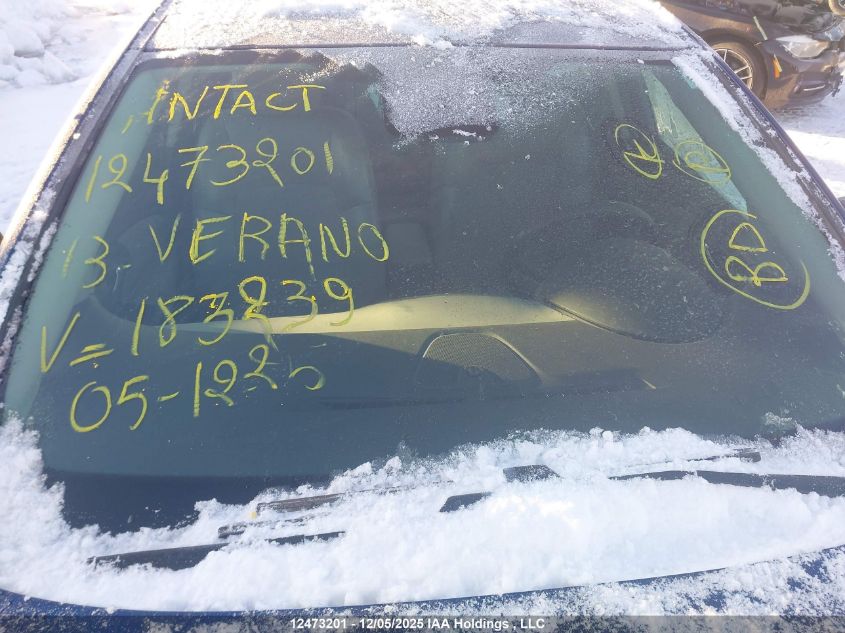 2013 Buick Verano VIN: 1G4PP5SK4D4183239 Lot: 12473201