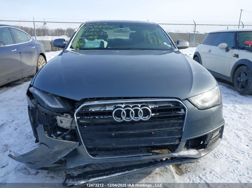 2015 Audi A4 2.0T Komfort Plus VIN: WAUBFCFL9FN004311 Lot: 12473212