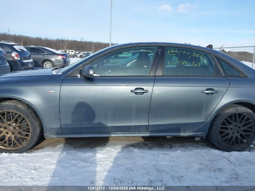 2015 Audi A4 2.0T Komfort Plus VIN: WAUBFCFL9FN004311 Lot: 12473212