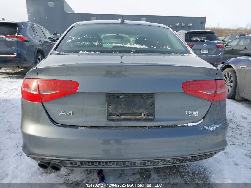 2015 Audi A4 2.0T Komfort Plus VIN: WAUBFCFL9FN004311 Lot: 12473212