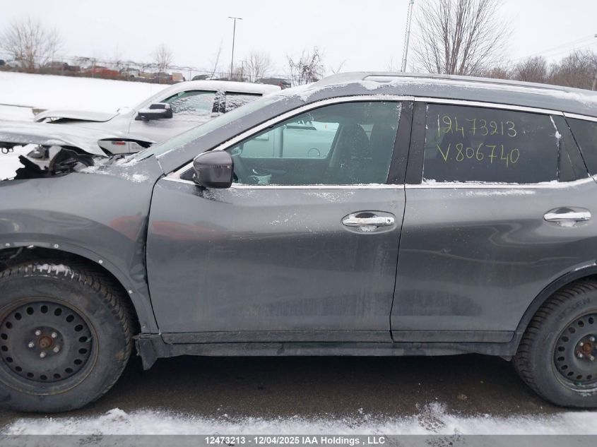 2020 Nissan Rogue S/Sl/Sv VIN: 5N1AT2MV9LC806740 Lot: 12473213