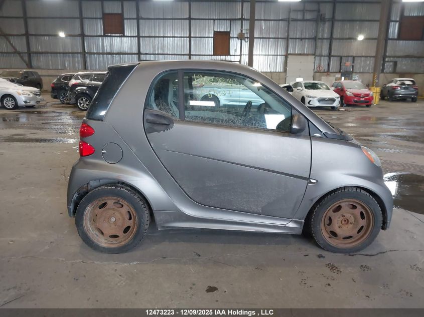 2013 Smart Fortwo Pure/Passion VIN: WMEEJ3BA8DK656971 Lot: 12473223