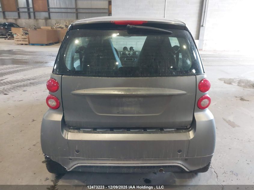 2013 Smart Fortwo Pure/Passion VIN: WMEEJ3BA8DK656971 Lot: 12473223