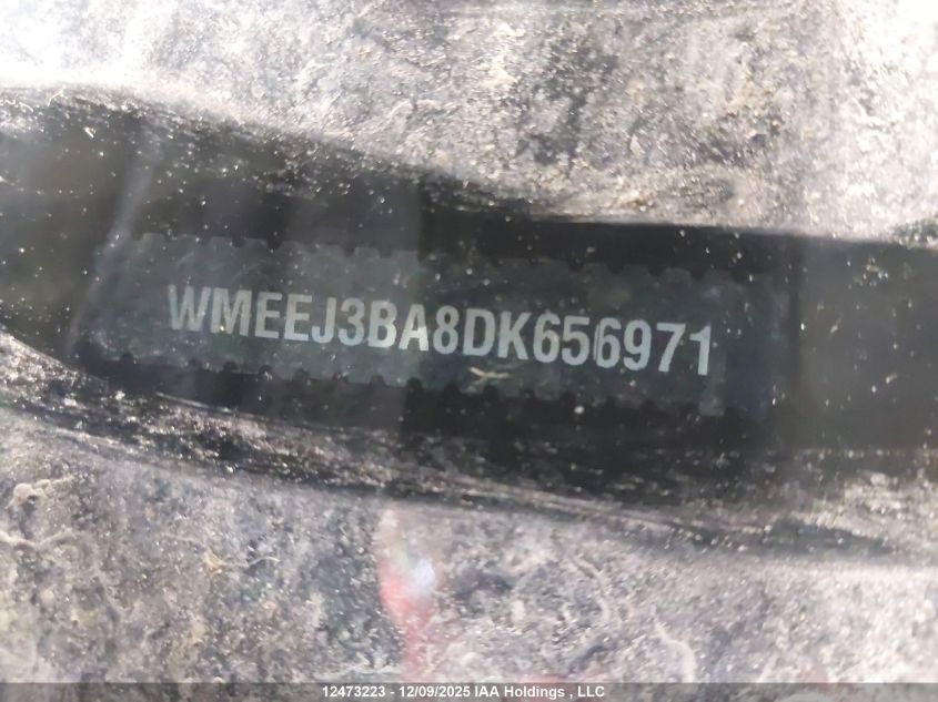 2013 Smart Fortwo Pure/Passion VIN: WMEEJ3BA8DK656971 Lot: 12473223