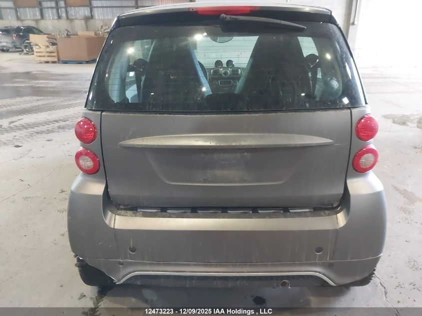 2013 Smart Fortwo Pure/Passion VIN: WMEEJ3BA8DK656971 Lot: 12473223