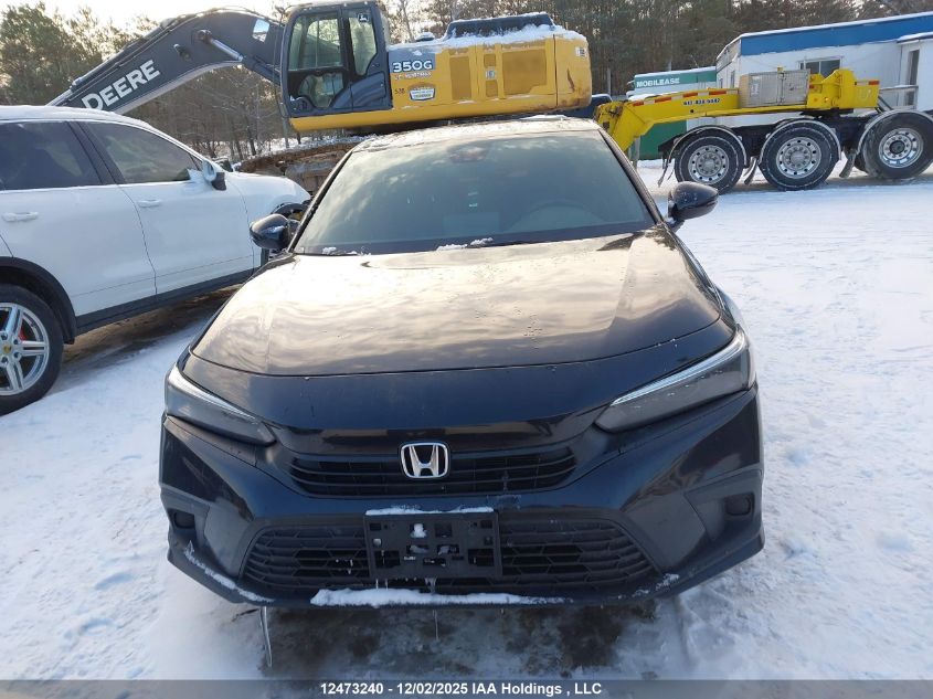 2022 Honda Civic Sport VIN: 2HGFE2F53NH124133 Lot: 12473240