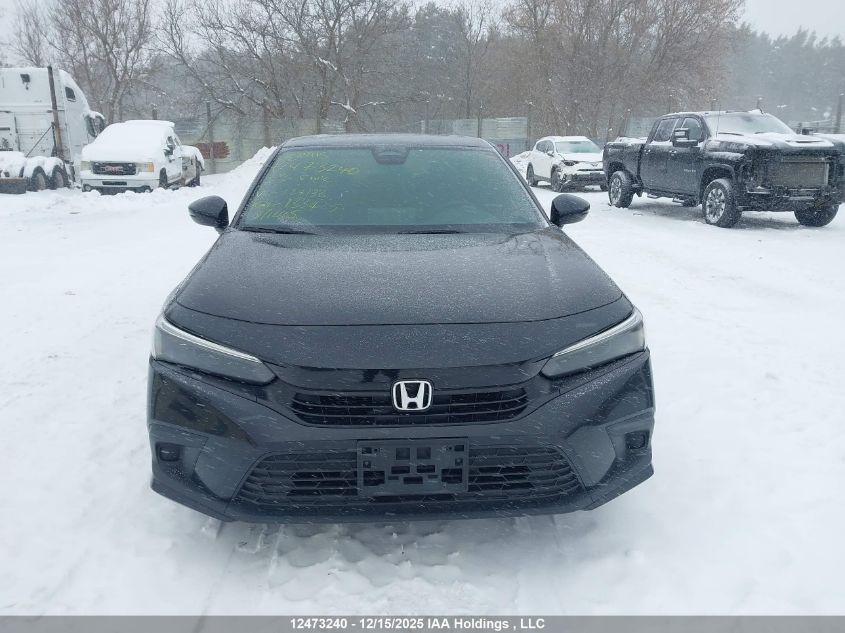 2022 Honda Civic Sport VIN: 2HGFE2F53NH124133 Lot: 12473240