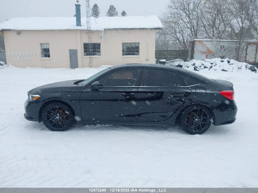 2022 Honda Civic Sport VIN: 2HGFE2F53NH124133 Lot: 12473240