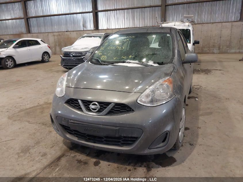 2017 Nissan Micra VIN: 3N1CK3CP6HL266903 Lot: 12473245