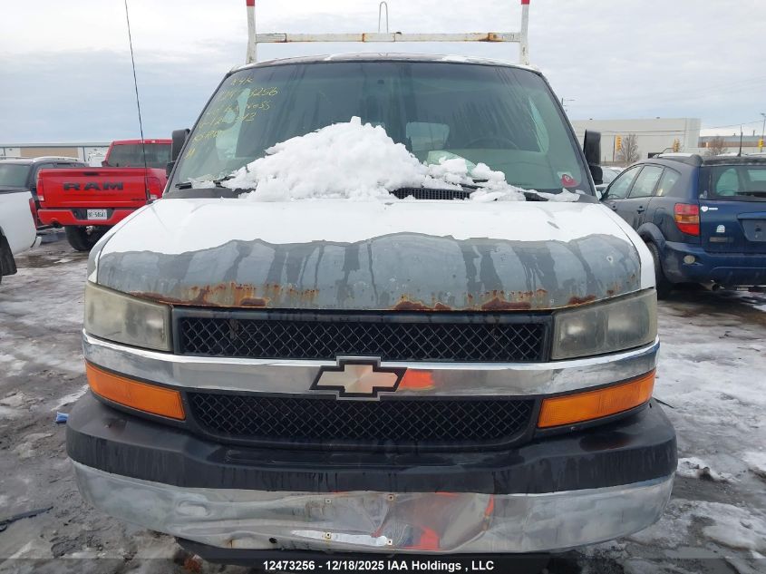 2008 Chevrolet Express Ls VIN: 1GAHG35K381129343 Lot: 12473256