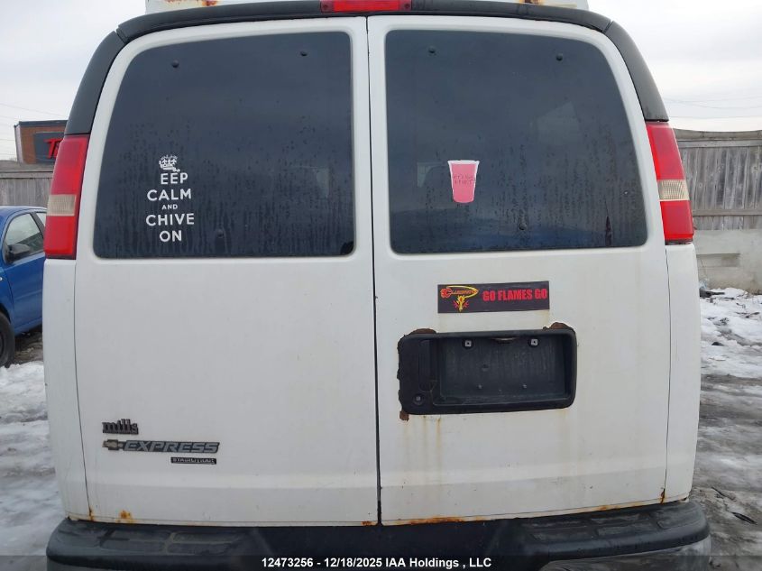 2008 Chevrolet Express Ls VIN: 1GAHG35K381129343 Lot: 12473256