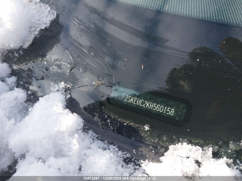 2019 Subaru Forester 2.5I Limited VIN: JF2SKEUC2KH560158 Lot: 12473287