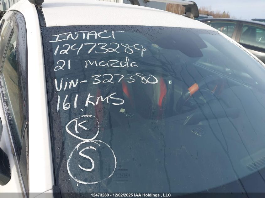 2021 Mazda Mazda3 Gx VIN: JM1BPAK78M1327380 Lot: 12473289