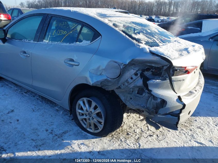 2017 Mazda Mazda3 VIN: JM1BN1V76H1133003 Lot: 12473303