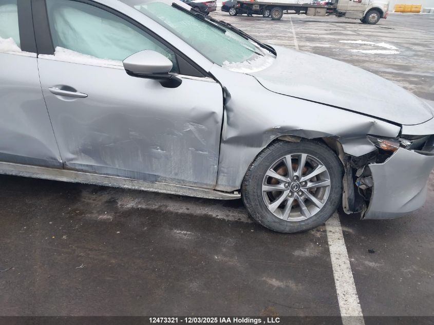 2020 Mazda Mazda3 Gx VIN: JM1BPAK78L1156046 Lot: 12473321