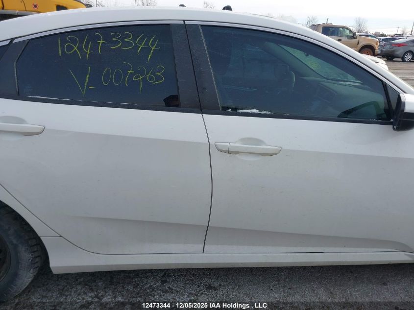 2017 Honda Civic VIN: 2HGFC2E57HH007263 Lot: 12473344