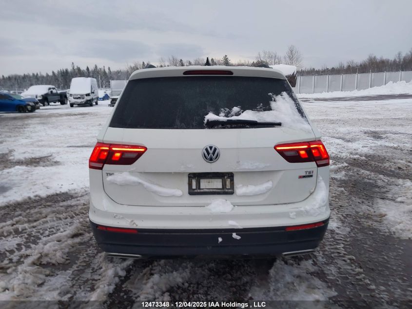 2018 Volkswagen Tiguan Comfortline VIN: 3VV2B7AX5JM122232 Lot: 12473348