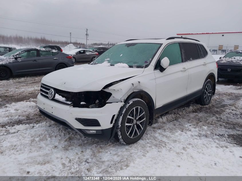 2018 Volkswagen Tiguan Comfortline VIN: 3VV2B7AX5JM122232 Lot: 12473348