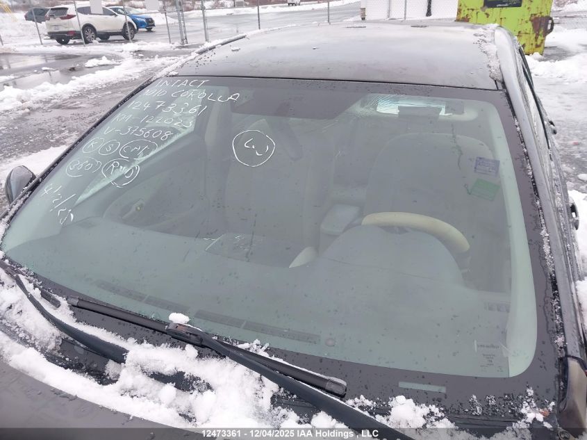 2010 Toyota Corolla S/Le/Xle VIN: 2T1BU4EE5AC375608 Lot: 12473361