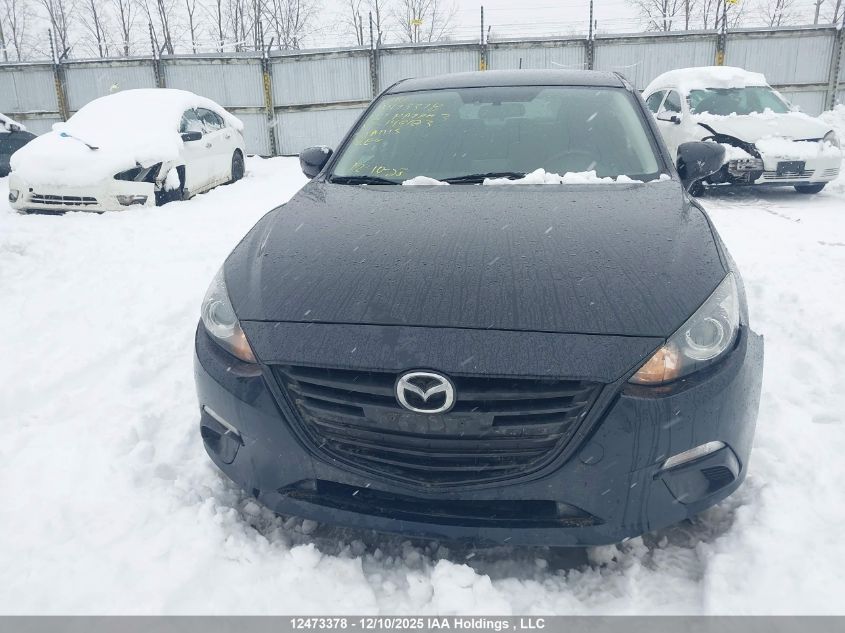 2015 Mazda Mazda3 Gs VIN: 3MZBM1L74FM149123 Lot: 12473378