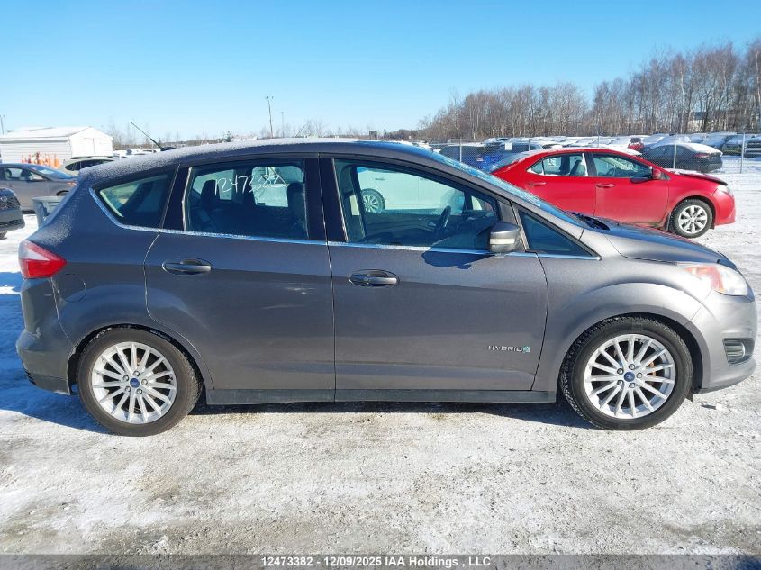 2013 Ford C-Max Hybrid Sel VIN: 1FADP5BU7DL523231 Lot: 12473382