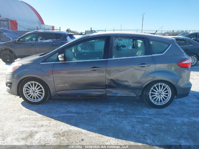 2013 Ford C-Max Hybrid Sel VIN: 1FADP5BU7DL523231 Lot: 12473382