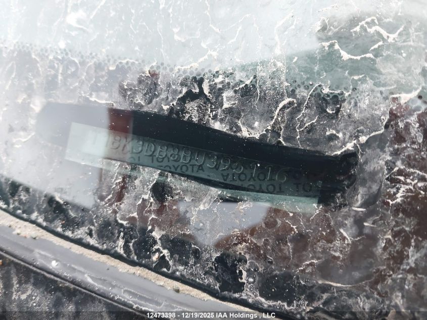 2011 Toyota Avalon VIN: 4T1BK3DB8BU395116 Lot: 12473398